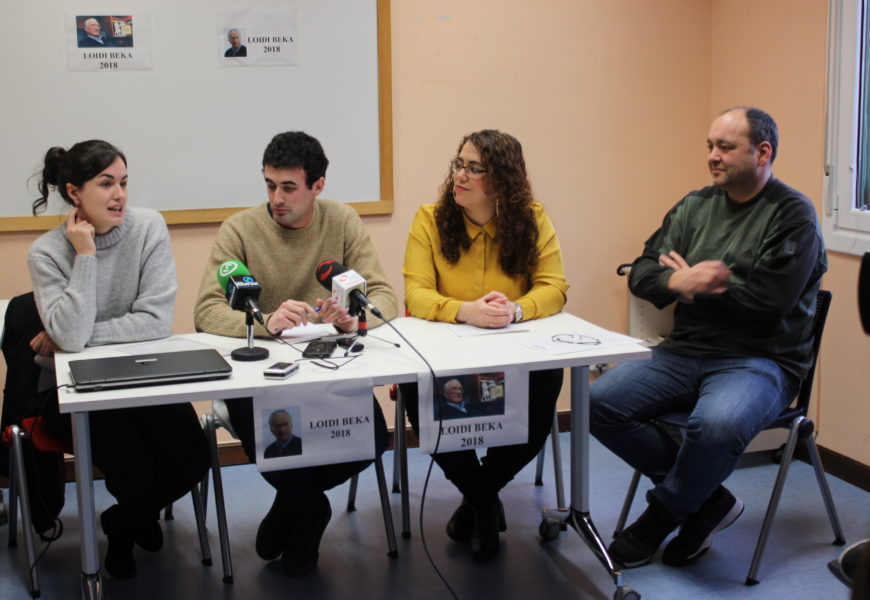 Udal Liburutegiko erabiltzaileen euskarazko irakurzaletasuna ikertuko du 14. Jose Antonio Loidi Bekak