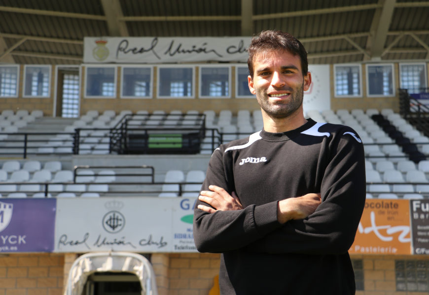 Javier Garrido, Real Unioneko futbolaria:“Guztion artean taldea aurrera atera behar dugu eta partiduak irabazten hasi behar gara”