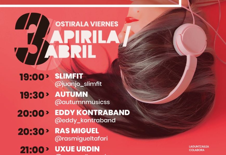 Musika eta artea izango dira apirilean etxetik egin ahalko diren ekintzetan protagonistak Musika eta artea izango dira apirilean etxetik egin ahalko diren ekintzetan protagonistak