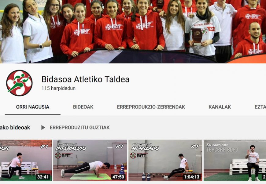 Bidasoa Atletiko Taldea berrogeialdiak sortutako oztopoen gainetik salto eginez