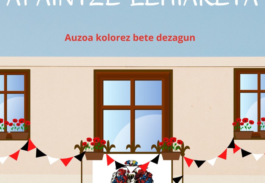 Alde Zaharra eta San Juan inguruko balkoi zein leihoak apaintzeko gonbidapena