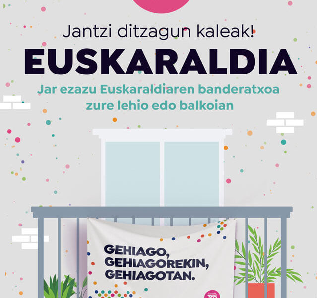 Irun Euskaraldiaren bigarren edizioaren atarian Irun Euskaraldiaren bigarren edizioaren atarian
