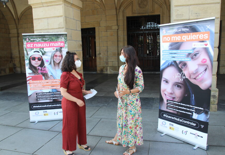 Irungo Udalak genero indarkeriaren kontra sentsibilizatzeko kanpaina abiatu du