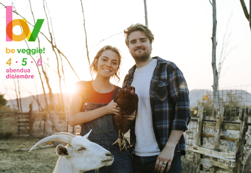 Be Veggie, formatu presentzialean, abenduaren 4tik 6ra Ficoban