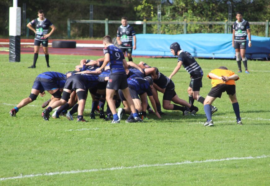 Larunbatean aurredenboraldiko lehen partida jokatu zuen Txingudi Errugbi Klubak