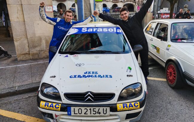 Irundik Euskadiko Junior Rally Txapelketaren gorenera