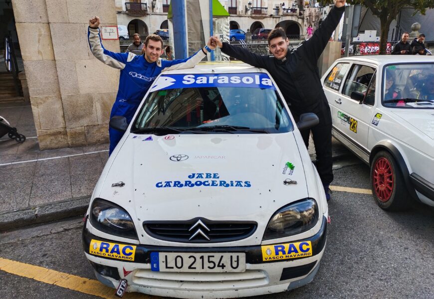 Irundik Euskadiko Junior Rally Txapelketaren gorenera