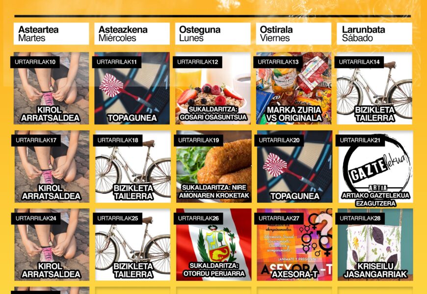 Martindozenea gaztelekuak prograbazio bereziarekin hasiko du urtea