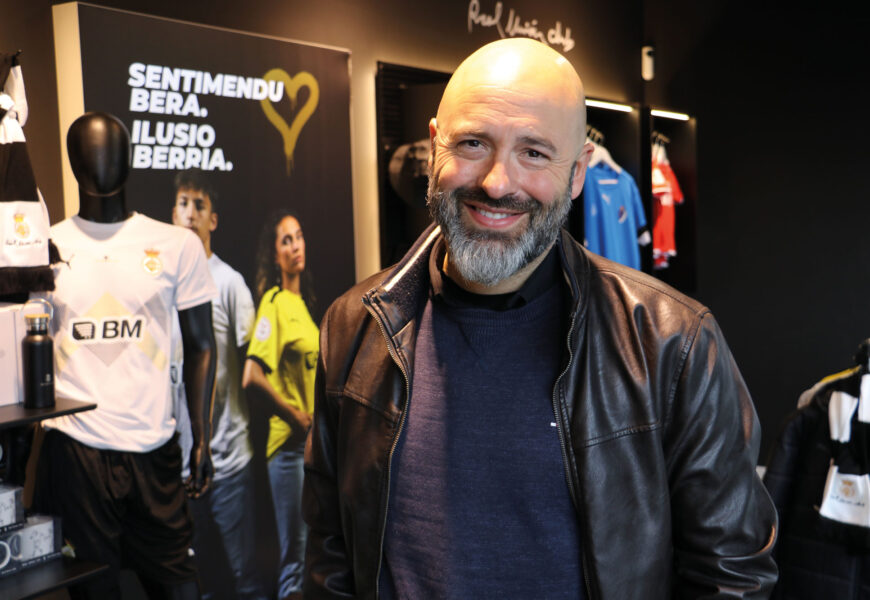 David Movilla, Real Unión klubeko lehen taldeko entrenatzailea: “Hona iristean hazteko gogo handia duen klub batekin egin nuen topo” David Movilla, Real Unión klubeko lehen taldeko entrenatzailea: “Hona iristean hazteko gogo handia duen klub batekin egin nuen topo”
