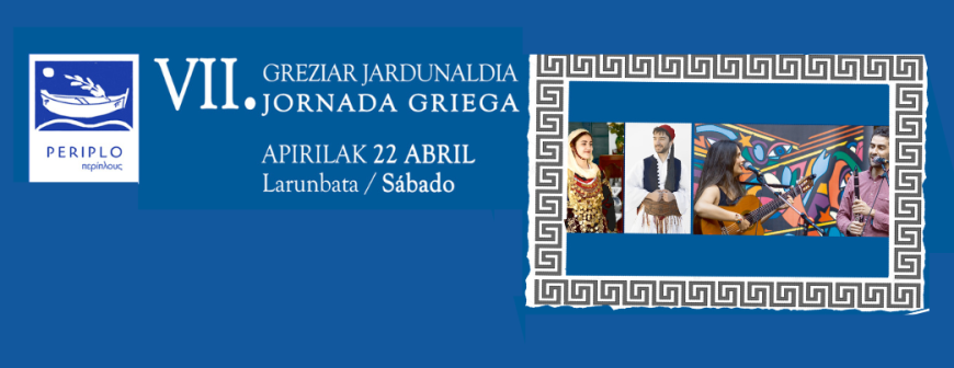 Oiasso Museoak VII. Jardunaldi Grekoa hartuko du apirilaren 22an