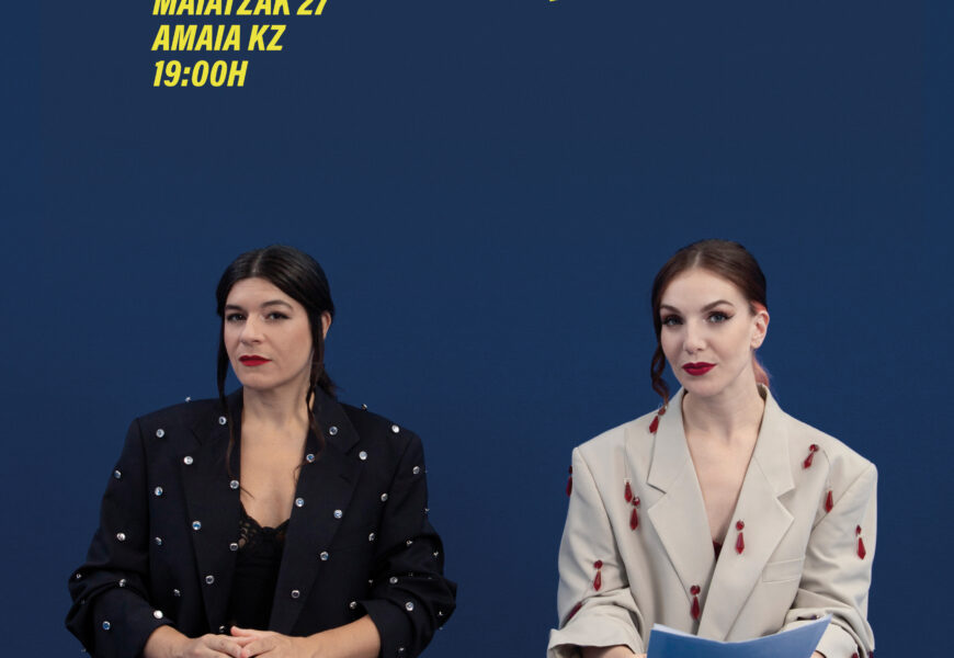 “Saldremos Mejores” ikuskizuna larunbatean iritsiko da Amaia KZra