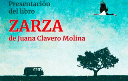 Juana Clavero Molina idazleak Zarza liburua aurkeztuko du ostegunean CBAn