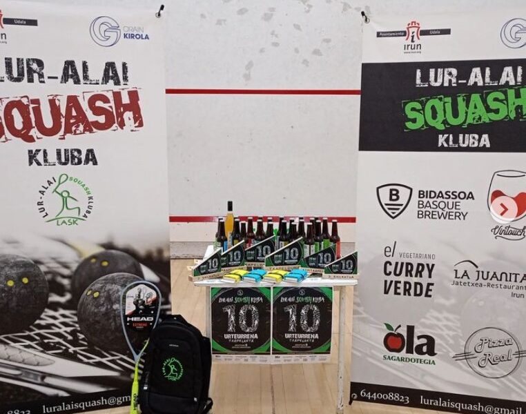 Lur Alai Squashek klubaren 10. urteurrena ospatu du asteburu honetan
