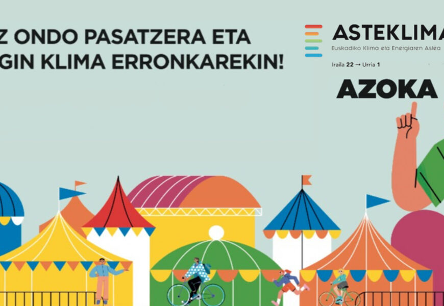Asteklima azokak asteburu honetako Igandero ekimenarekin bat egingo du Asteklima azokak asteburu honetako Igandero ekimenarekin bat egingo du