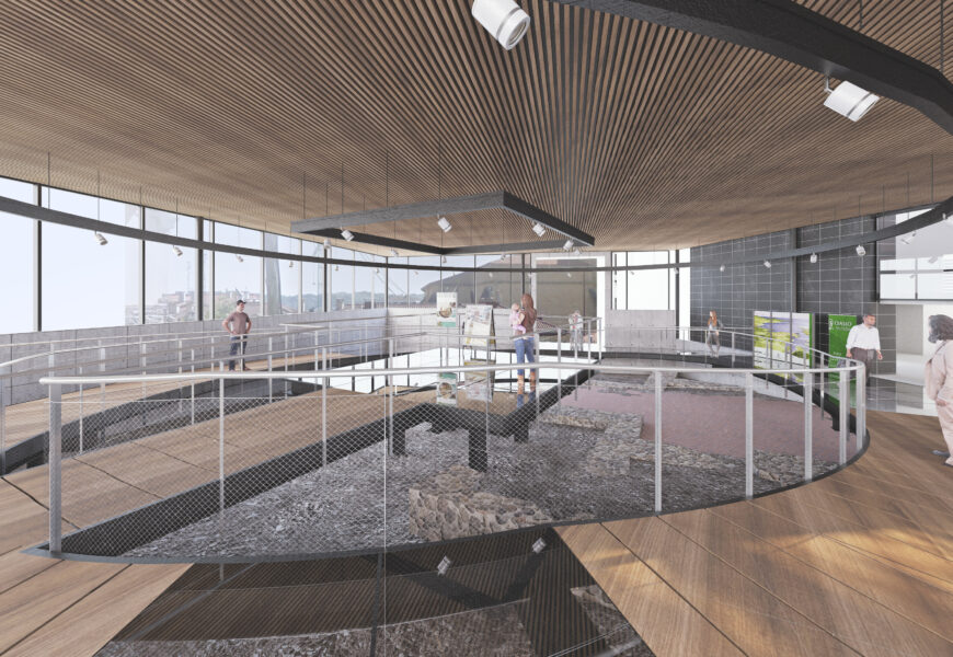 Oiassoko termak berreskuratzeko lehen lanak hasi dira