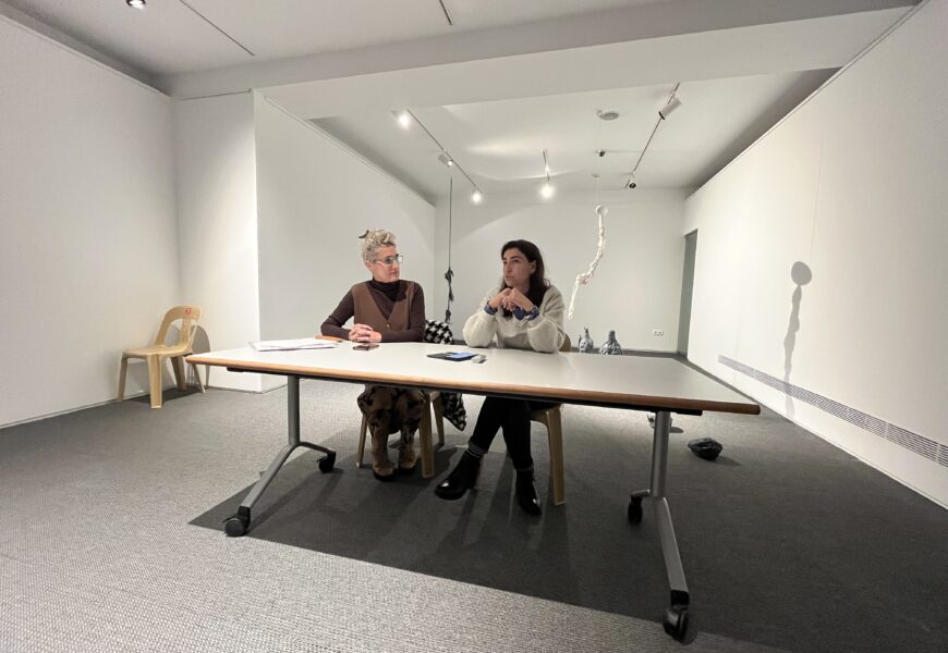 Menchu Gal aretoak  Elena Mendizabalen erakusketa hartuko du otsailaren 18ra arte