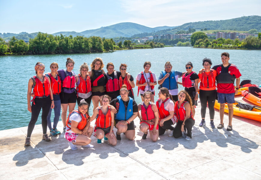Emakumeok Zast proiektuak emakumeen elkarketa aprobetxatu du kirolaren praktika zabaltzeko