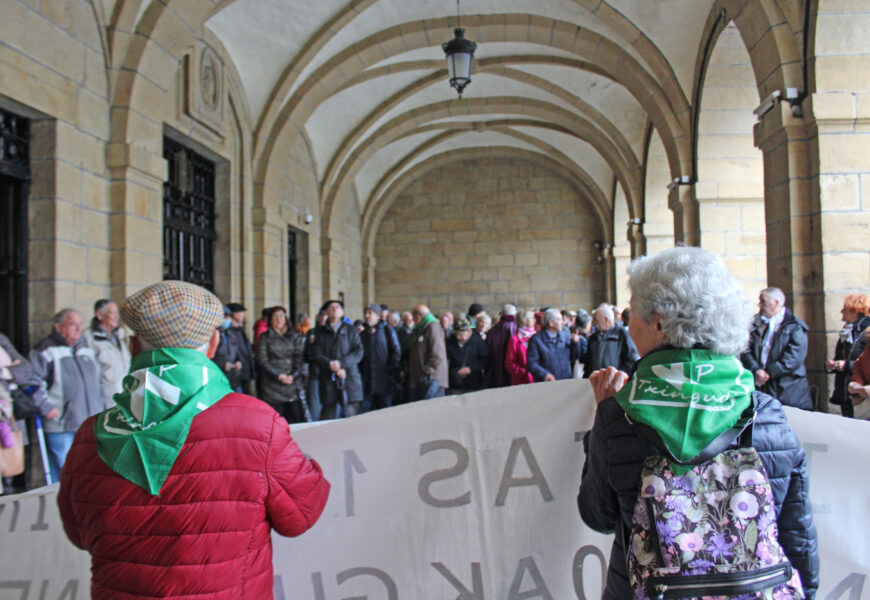 6 urte bete dira gaur Pentsiodunen Mugimendua hasi zenetik