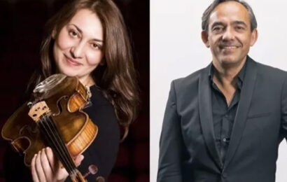 Ricardo Requejo Ganbera Zikloak biola eta piano kontzertua proposatzen du iganderako