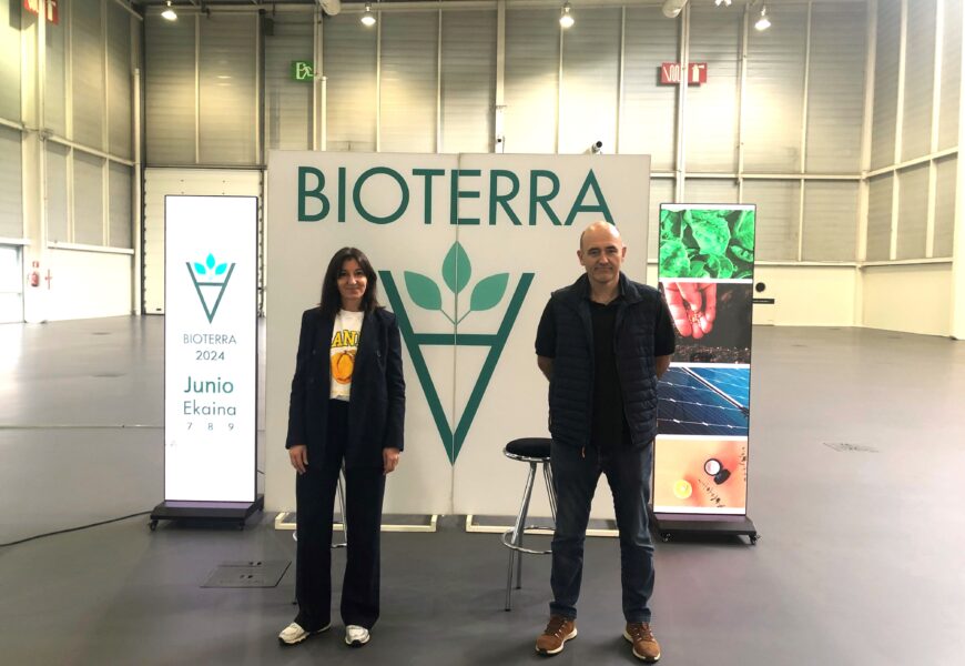 Erakusketariek ekainean egingo den Bioterra azokaren espazioaren %75 erreserbatu dute jada