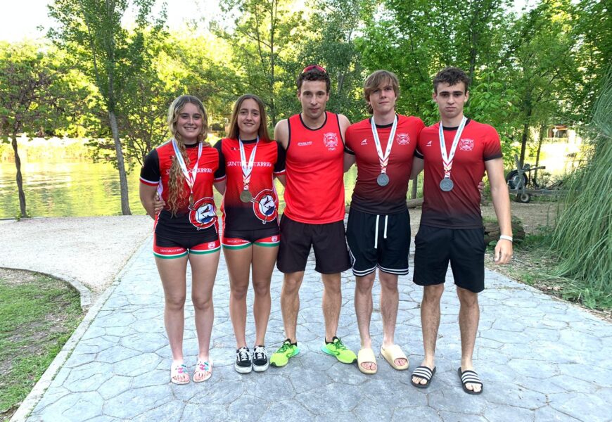 Urre eta zilar domina bana Santiagotarrak-Urbycolanentzat Maratoi Erdiko Espainiako Txapelketan