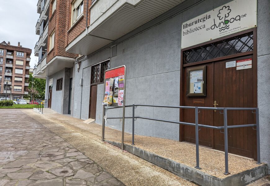 Dunboa auzoko liburutegiak inoiz ez bezala ospatuko du Liburuaren Eguna Dunboa auzoko liburutegiak inoiz ez bezala ospatuko du Liburuaren Eguna