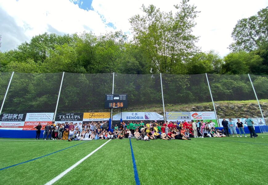 IrunBIXIren bitartez antolatutako Mundialito Antirrazistak aurreikuspen guztiak gainditu ditu