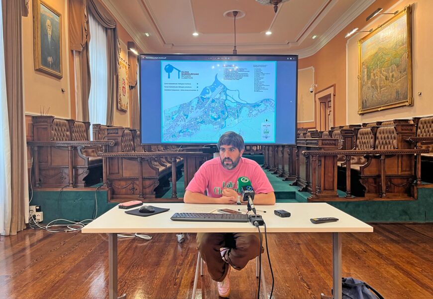Irungo aterpe klimatikoen sareak babesa eskaini nahi du eguraldi txarraren aurrean