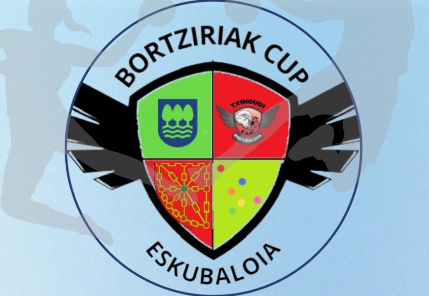 Txingudi Eskubaloiak antolatutako Bortziriak Cup txapelketa jokatuko da larunbatean Txingudi Eskubaloiak antolatutako Bortziriak Cup txapelketa jokatuko da larunbatean