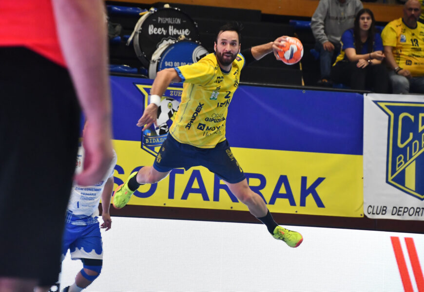 Europa mailako neurketarekin 2 puntu lortu ditu Bidasoa Irunek CSM Constantaren aurka