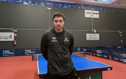 Iker Martínez, mahai-tenis jokalaria: “Hirugarren postu hori lortzea erabat magikoa izan zen, ez genuelako batere espero”