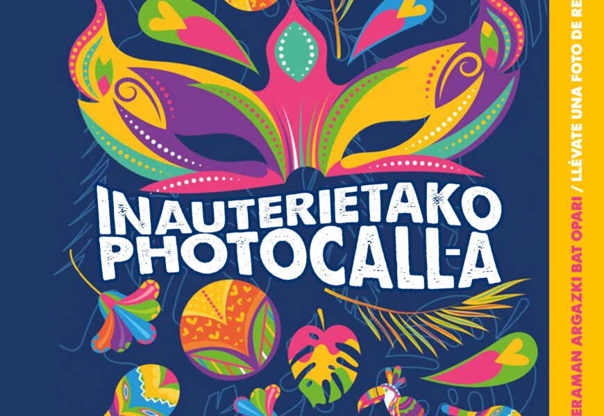 Konekta zerbitzuak Inauterietako Photocall-a antolatu du larunbaterako Konekta zerbitzuak Inauterietako Photocall-a antolatu du larunbaterako