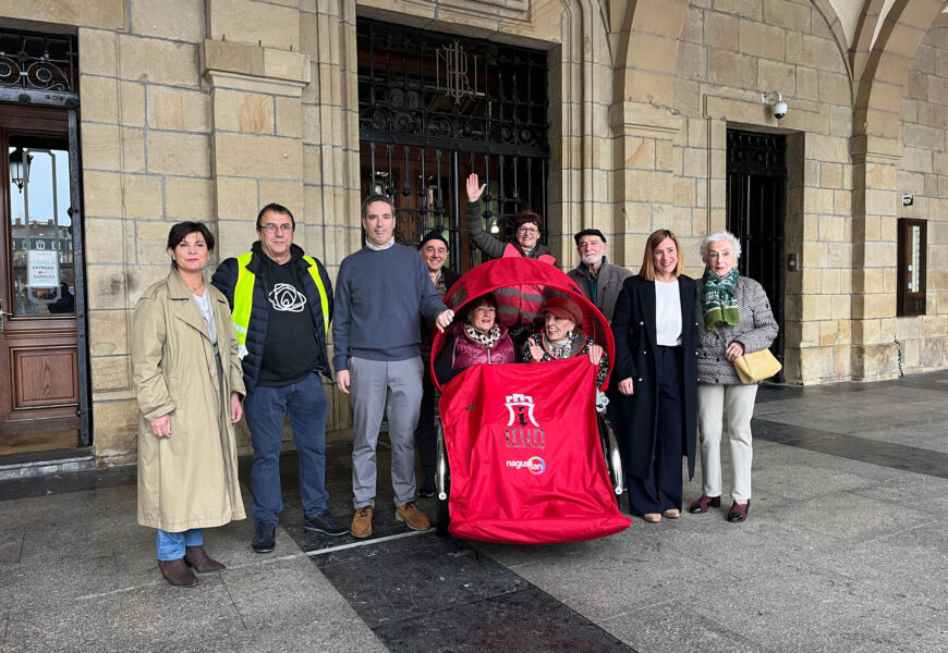 “Nagusikleta” proiektuak udalaren bultzada jaso du triziklo elektriko berriaren erosketarekin