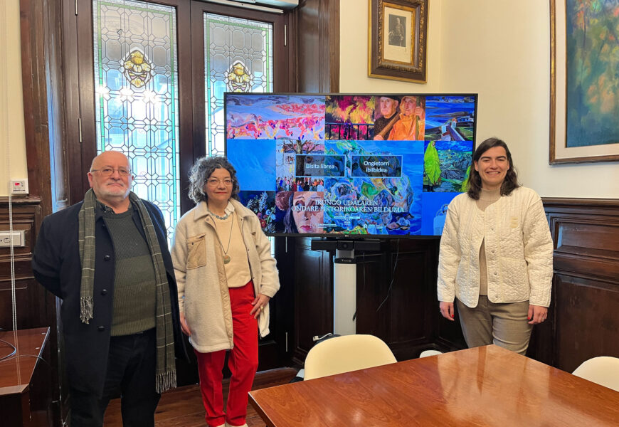 Gaurtik aurrera kontsultatu daiteke udal pintura-ondarearen zati bat jasotzen duen galearia birtuala Gaurtik aurrera kontsultatu daiteke udal pintura-ondarearen zati bat jasotzen duen galearia birtuala