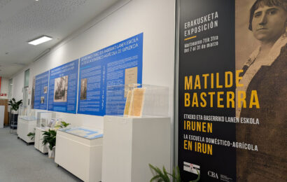 CBA liburutegiak Matilde Basterrari buruzko erakusketa hartuko du martxoaren 31ra arte CBA liburutegiak Matilde Basterrari buruzko erakusketa hartuko du martxoaren 31ra arte