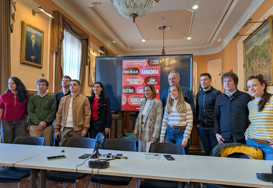 2025eko Sanmartzialetako kontzertuak iragarri dituzte gaur