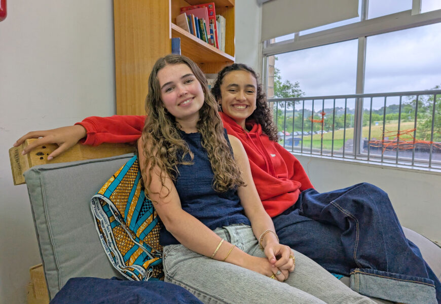 Estonia eta Txingudi Ikastolaren arteko zubiak eraiki dituzte 4. mailako ikasleek