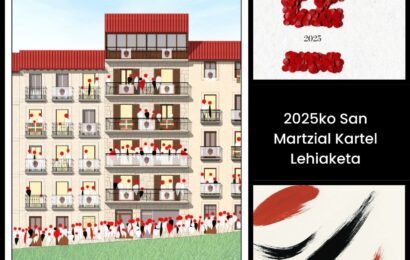 Abian da 2025eko San Pedro eta San Martzial jaietako kartela aukeratzeko bozketa