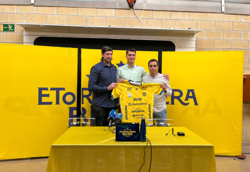 Iñaki Peciñak Irudek Bidasoa Irun taldean jokatuko du datozen bi urteetan