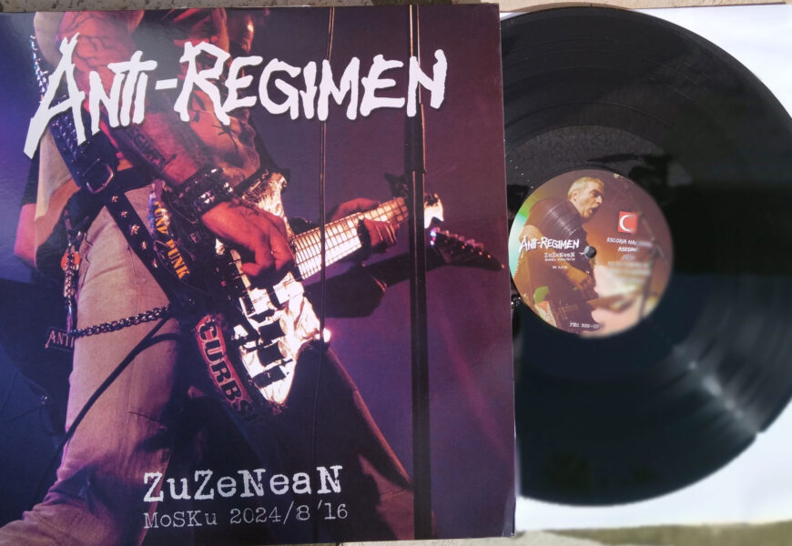 Anti-Regimen taldeak LP berria aurkeztuko du Bloody Mary dendan ostiralean Anti-Regimen taldeak LP berria aurkeztuko du Bloody Mary dendan ostiralean