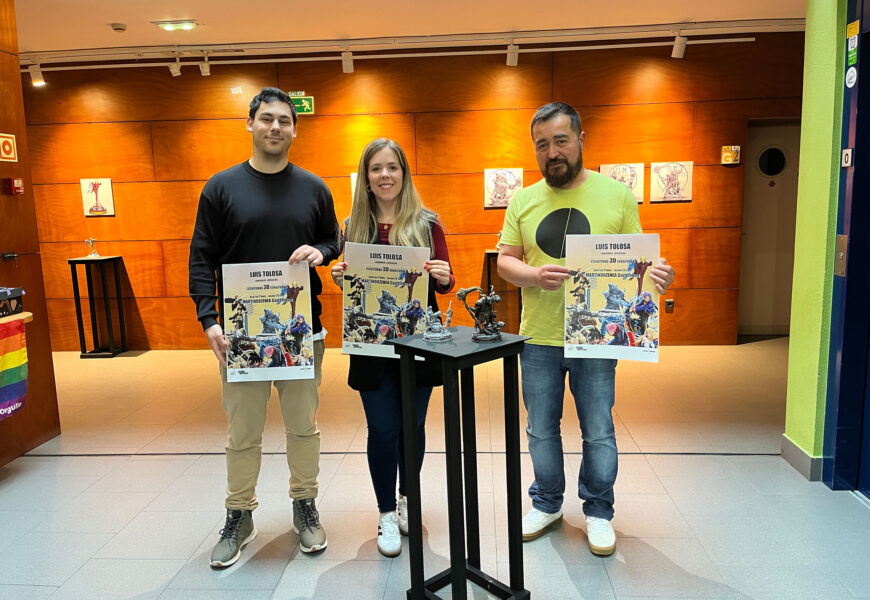 Martindozenea gaztelekuak Luis Tolosaren erakusketa hartuko du ekainaren 21era arte