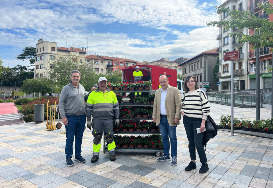 Irun loratzen hasi da udako landaketa kanpainaren hasierarekin batera