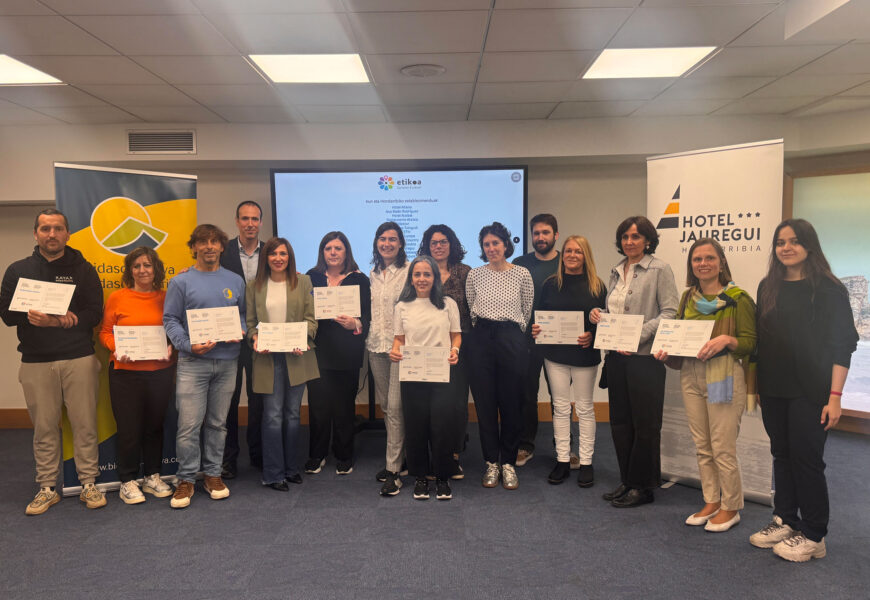 Eskualdeko 20 turismo agentek Euskadiko Turismoaren Kode Etikoaren ziurtagiria jaso dute