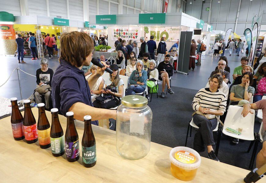 10.000 bisitari inguru bildu ditu komunitate ekologikoaren topagune izan den Bioterrak 10.000 bisitari inguru bildu ditu komunitate ekologikoaren topagune izan den Bioterrak