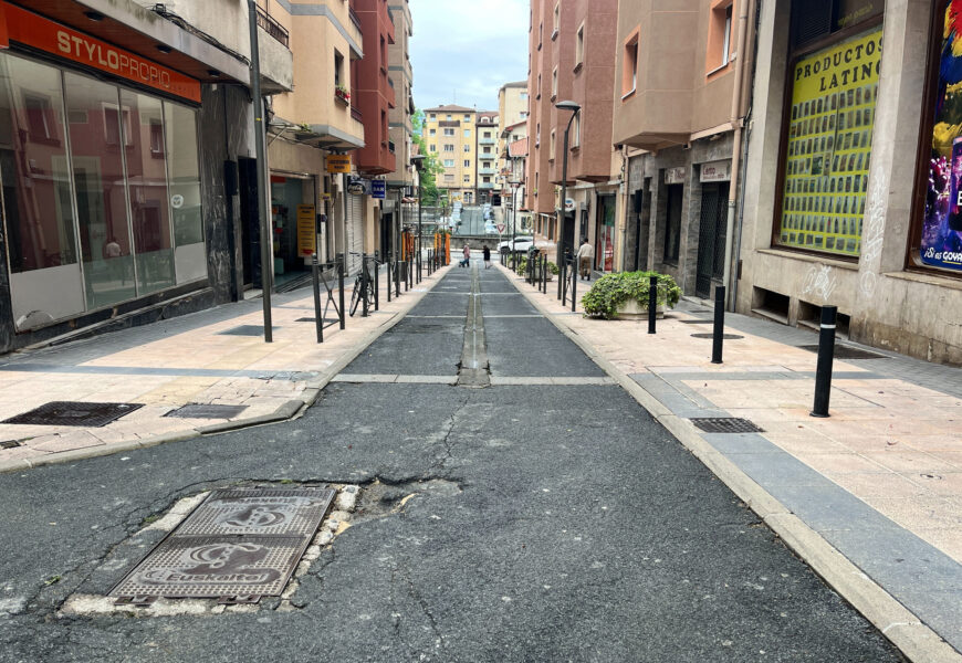 Juan Arana eta Serapio Mujika kaleak birzolatzeko lanak bihar hasiko dira