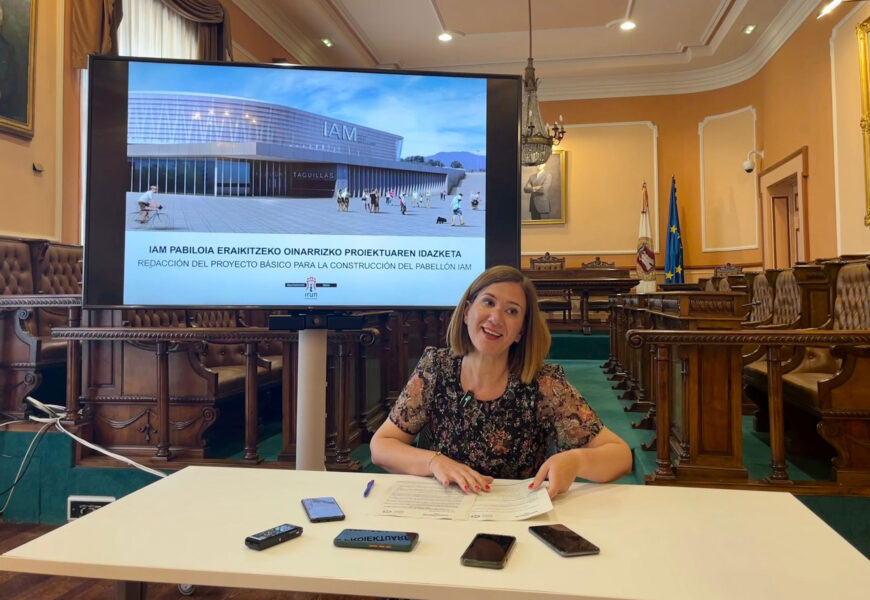 Lehiaketara atera da IAM pabilioiaren oinarrizko eraikuntza proiektua idazteko lana