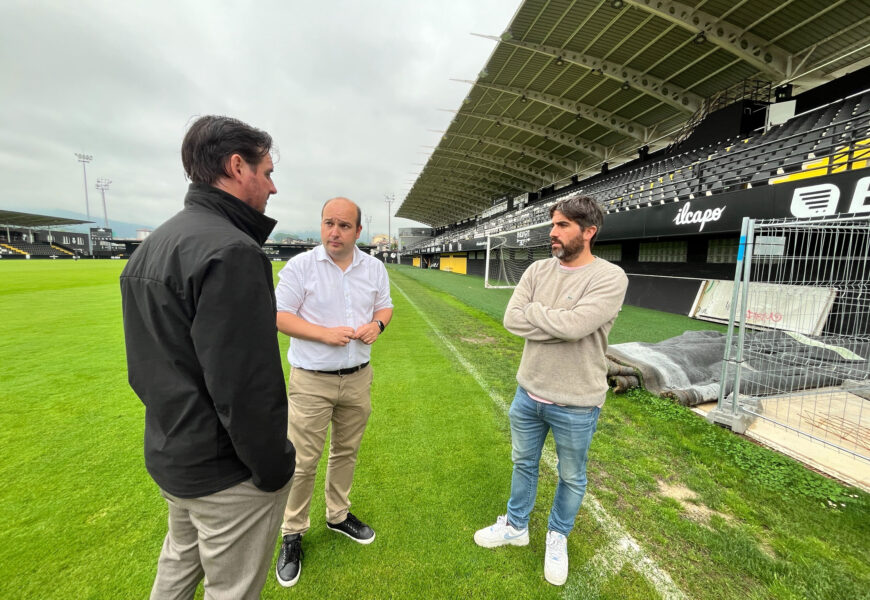 Aurrera doaz Gal estadioa irisgarriago egiteko lanak Aurrera doaz Gal estadioa irisgarriago egiteko lanak