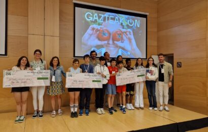 Gazteak On – Elikadura Erronka sari banaketak gazteen lana eta konpromisoa saritu du Gazteak On – Elikadura Erronka sari banaketak gazteen lana eta konpromisoa saritu du