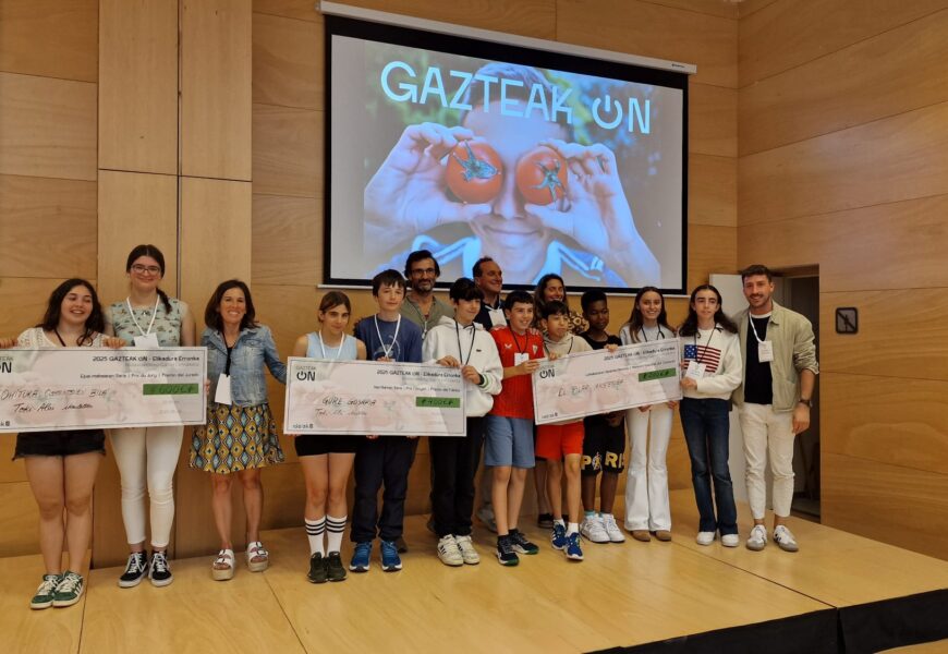 Gazteak On – Elikadura Erronka sari banaketak gazteen lana eta konpromisoa saritu du
