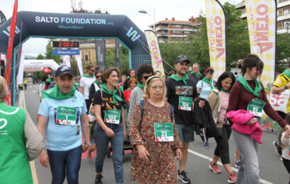 600 parte-hartzaile baino gehiago bildu ditu Irungo Miliak 5K Salto Foundation ekitaldiak